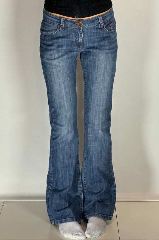 Lågmidjade jeans stl: S