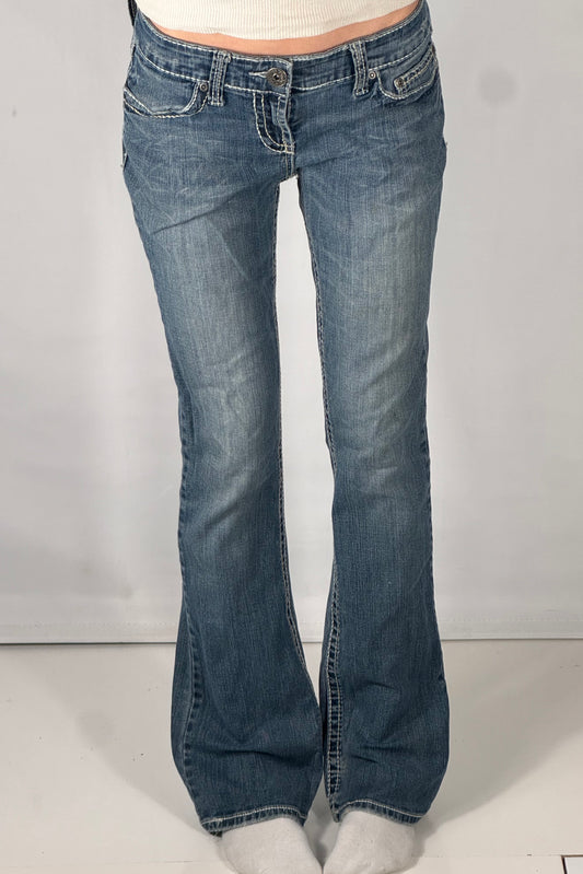 Lågmidjade jeans stl: S