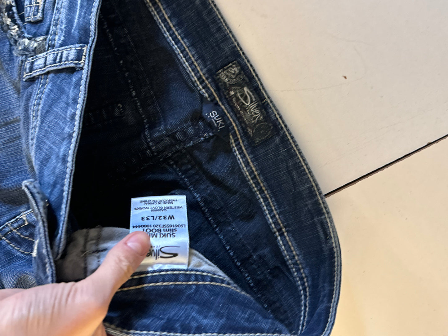 Lågmidjade jeans stl: L