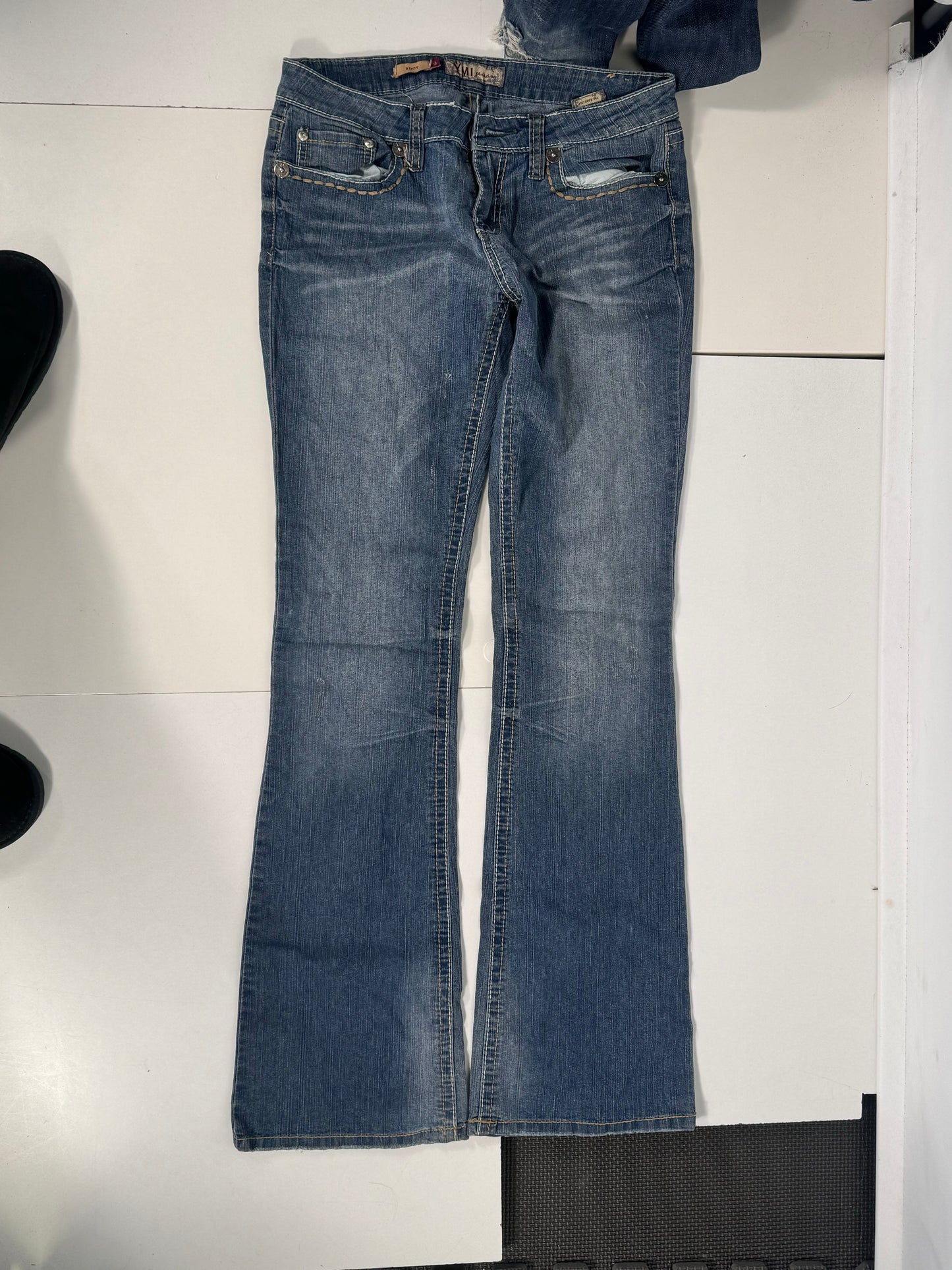 Lågmidjade jeans stl: S