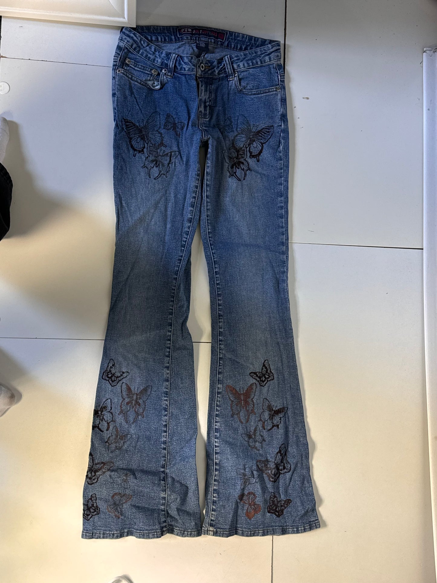 Lågmidjade jeans stl: XXS