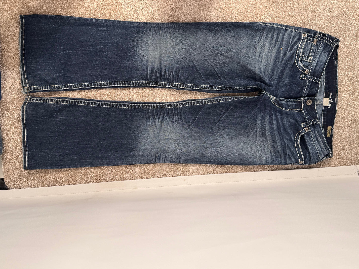 Lavtaljede jeans str: M