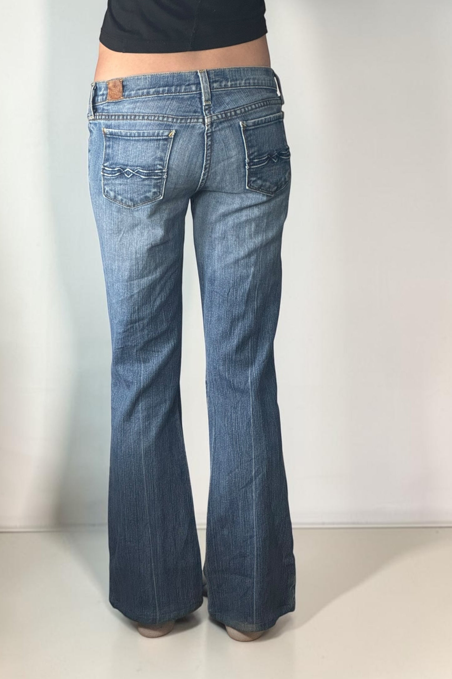 Lågmidjade jeans stl: