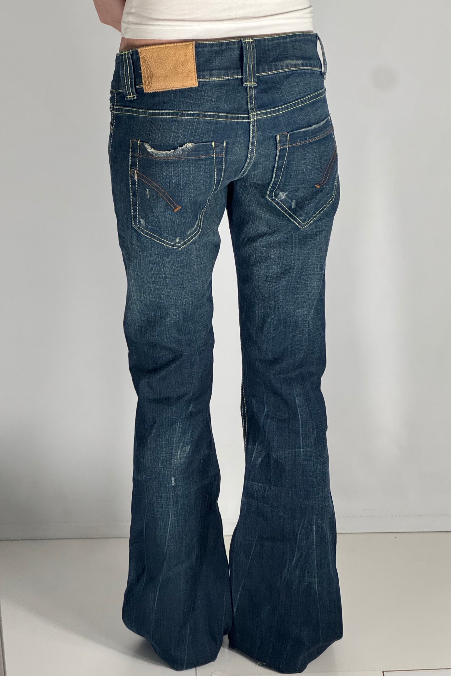 Lågmidjade jeans stl: S