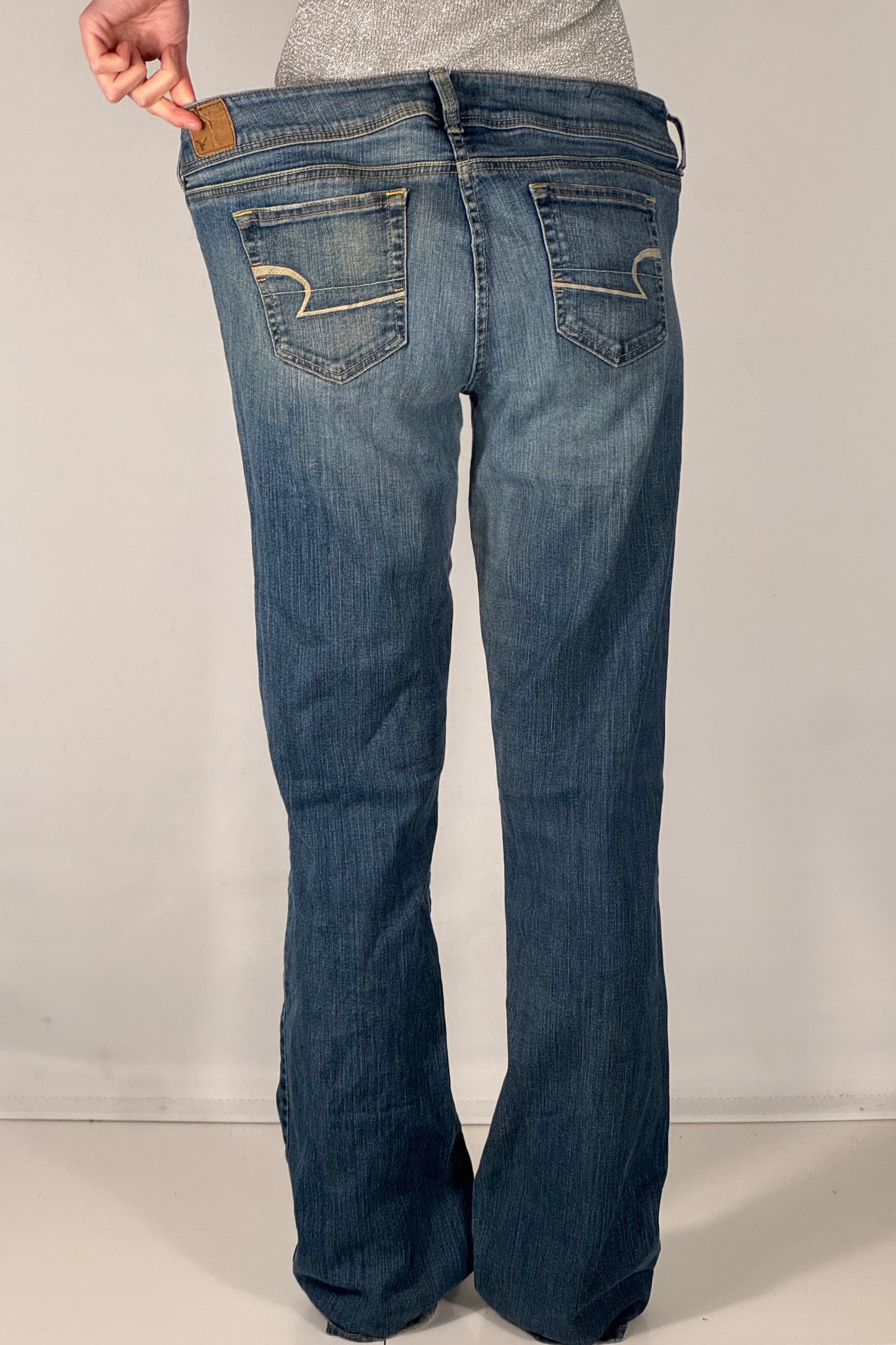 Lågmidjade jeans stl: L