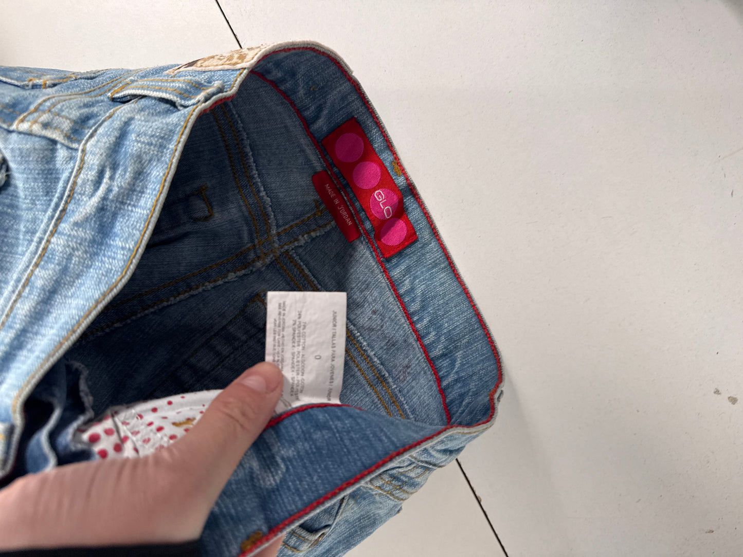 Lågmidjade jeans stl: XS