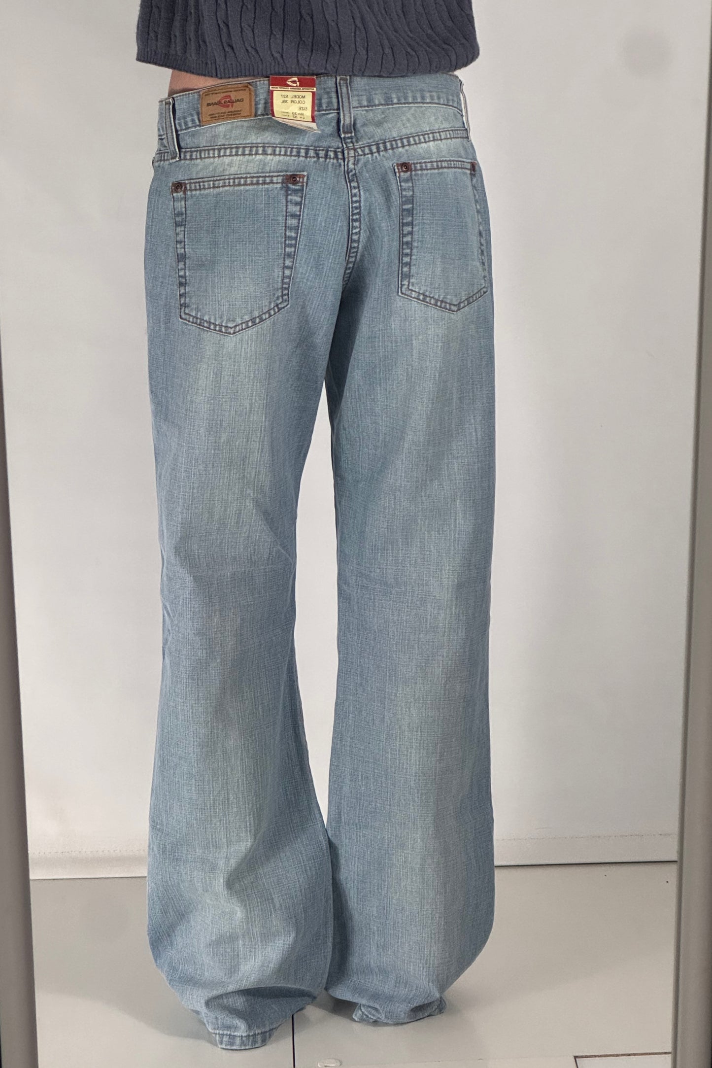 Lågmidjade jeans stl: S/M