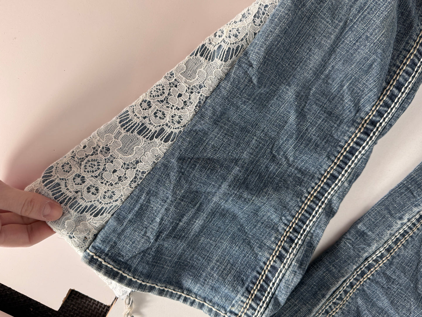 Lågmidjade jeans stl: XS
