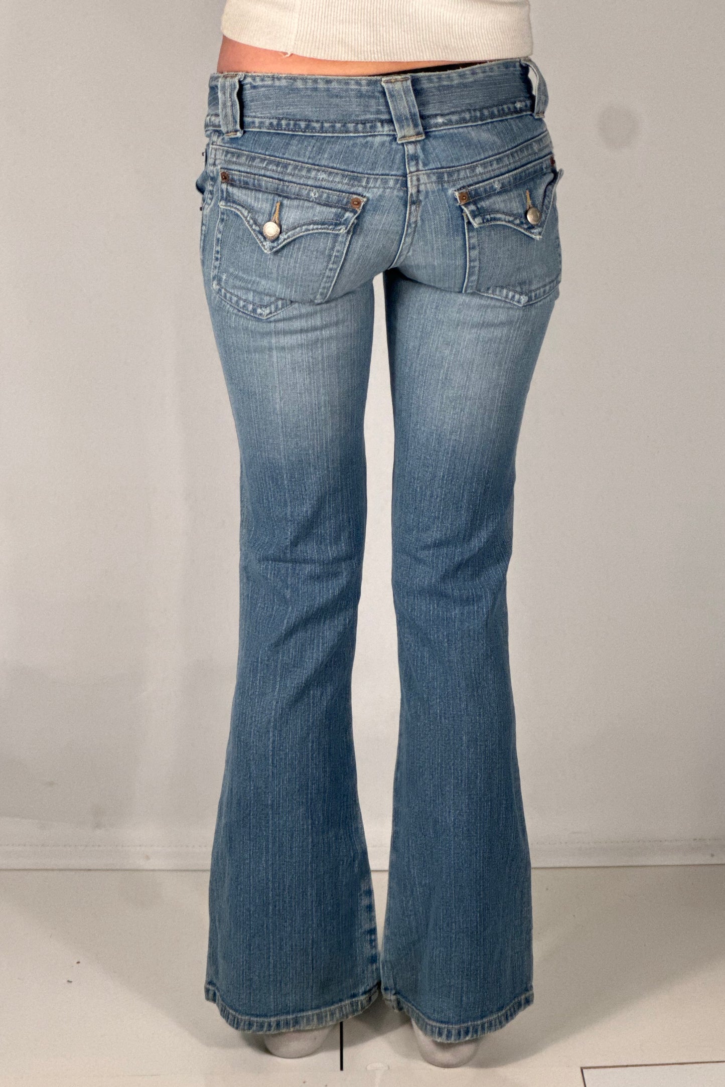 Lågmidjade jeans stl: XXS
