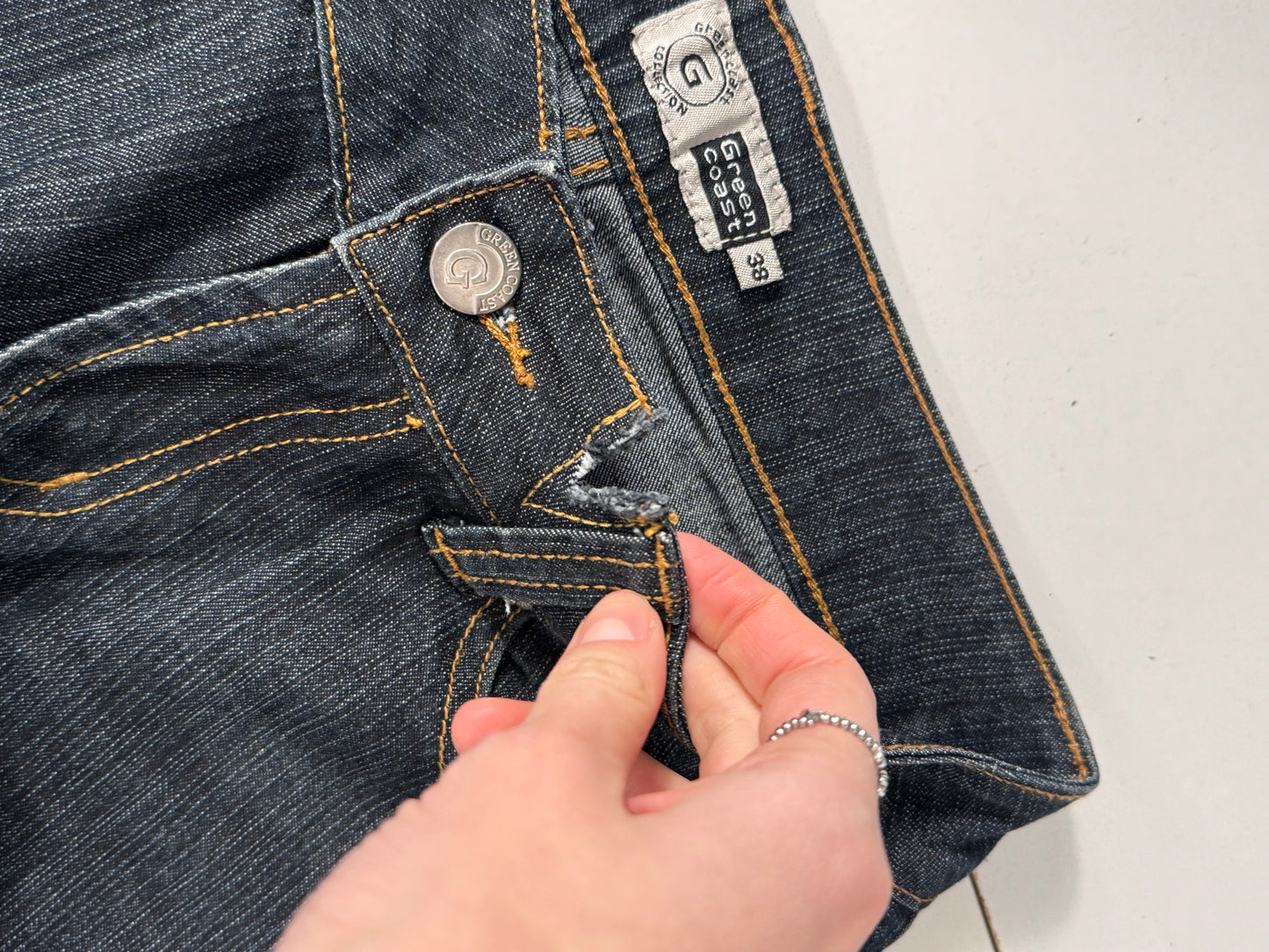 Lågmidjade jeans stl: XS