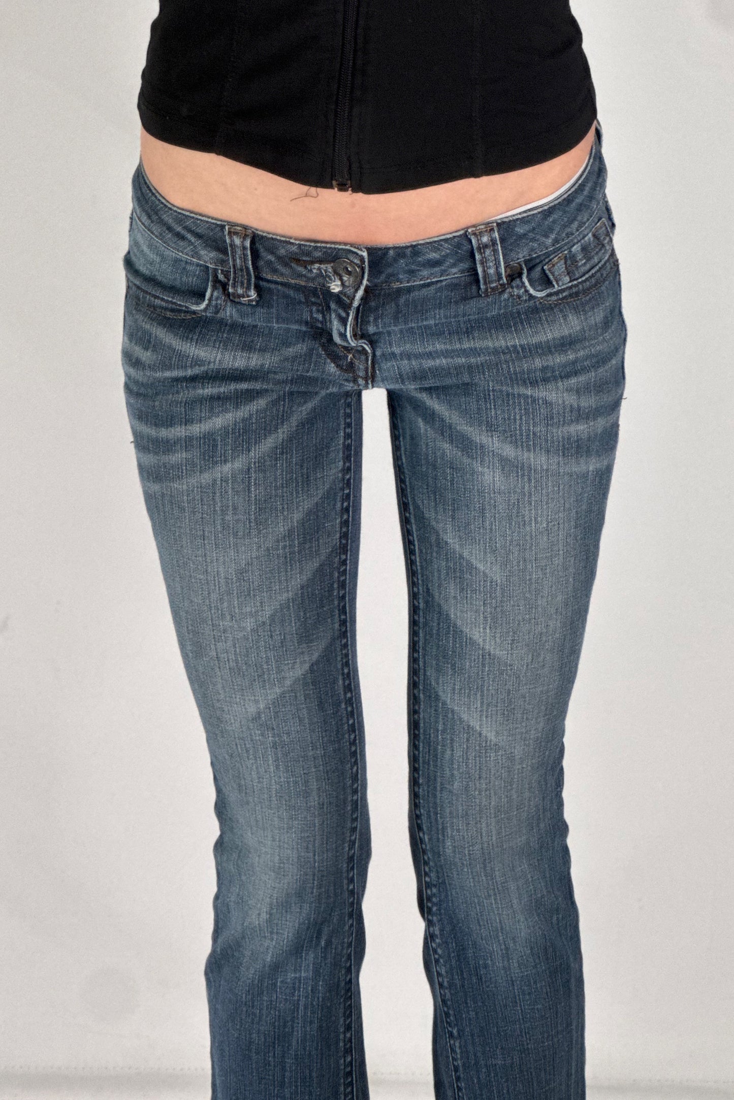 Lågmidjade jeans stl: XS