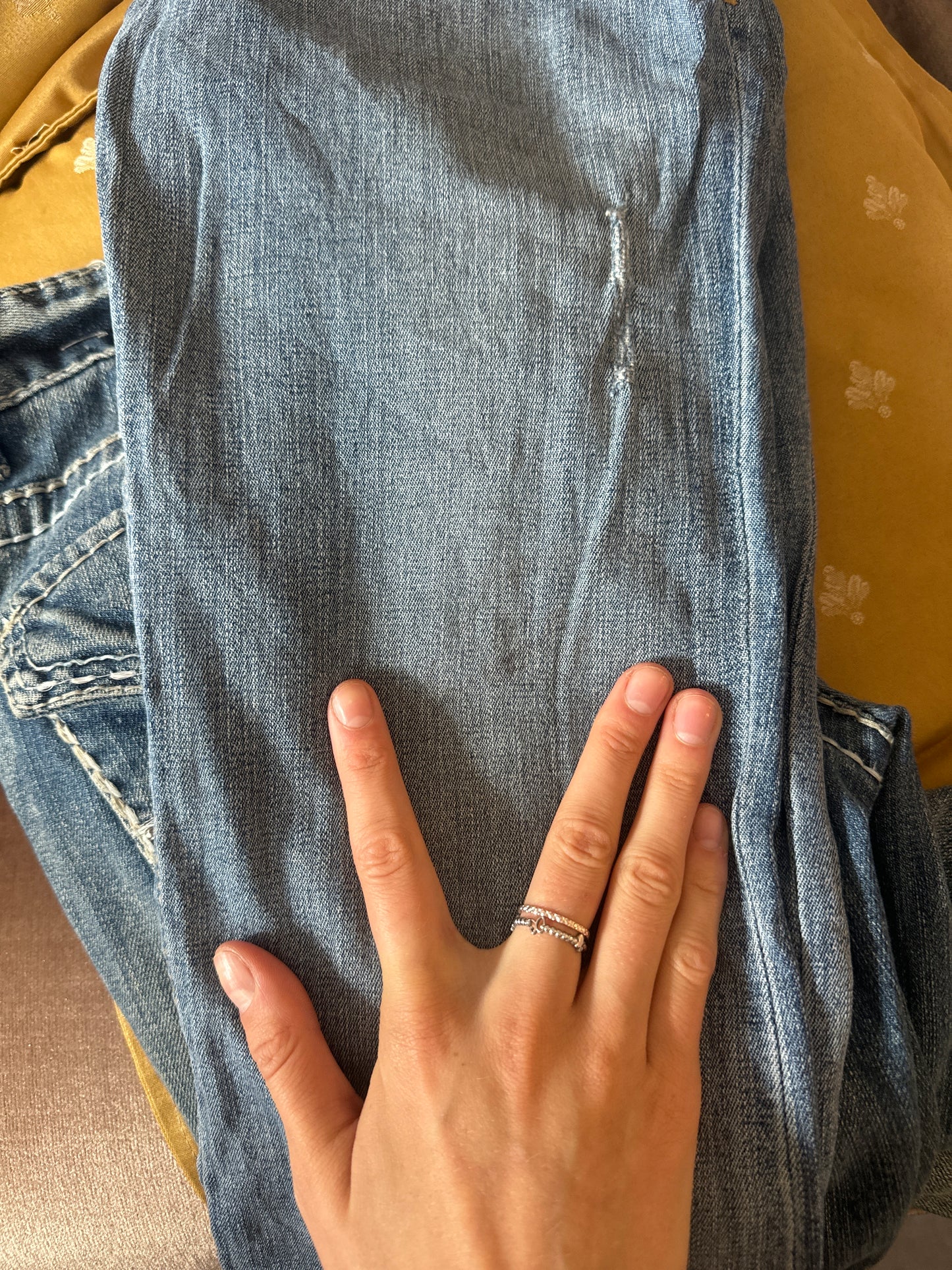 Lågmidjade jeans stl: XS