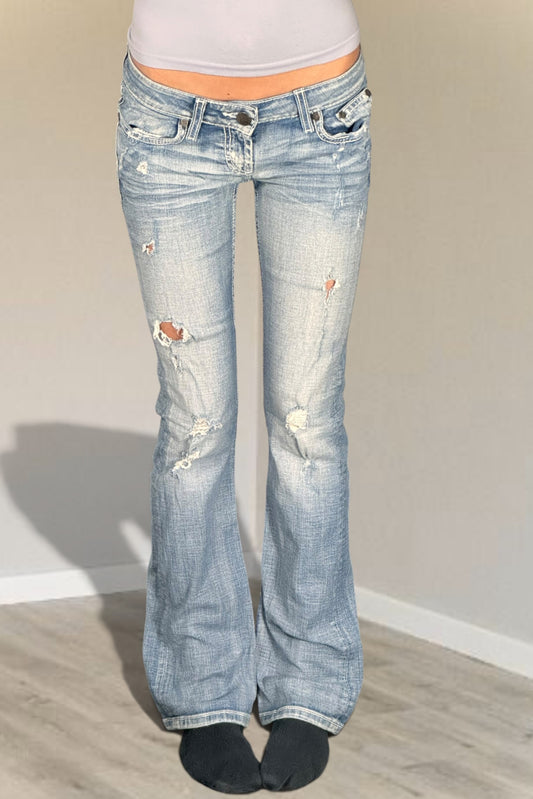 Lågmidjade jeans stl: XS
