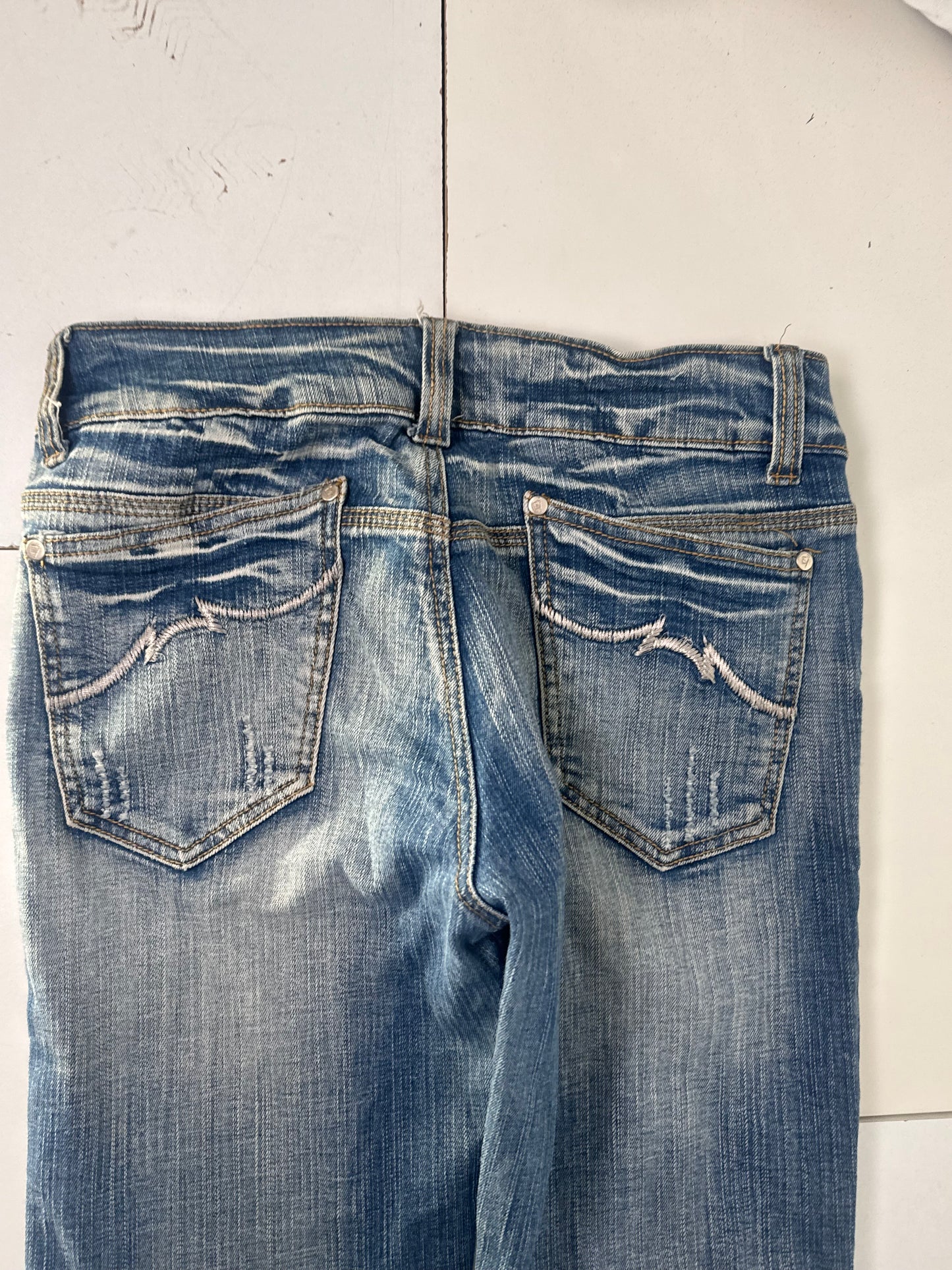 Lågmidjade jeans stl: S