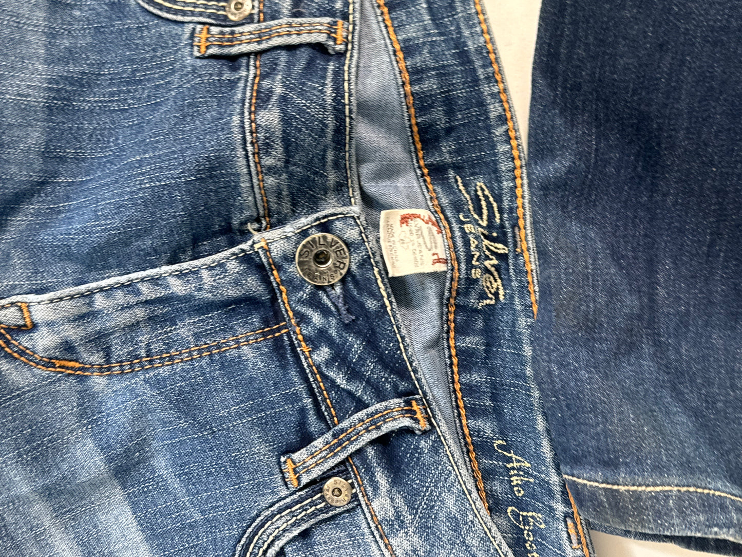 Lågmidjade jeans stl: M