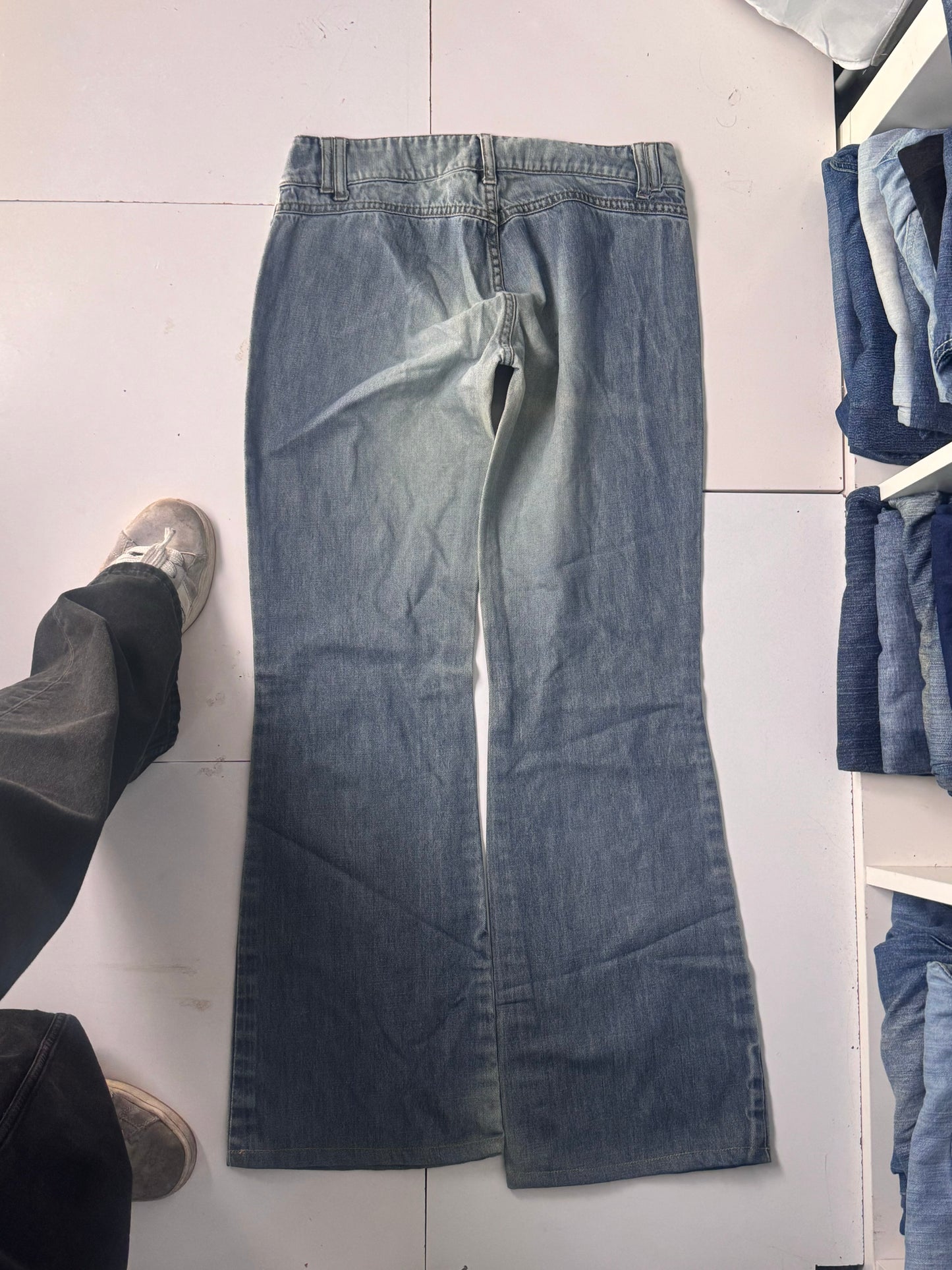 Lågmidjade jeans stl: S