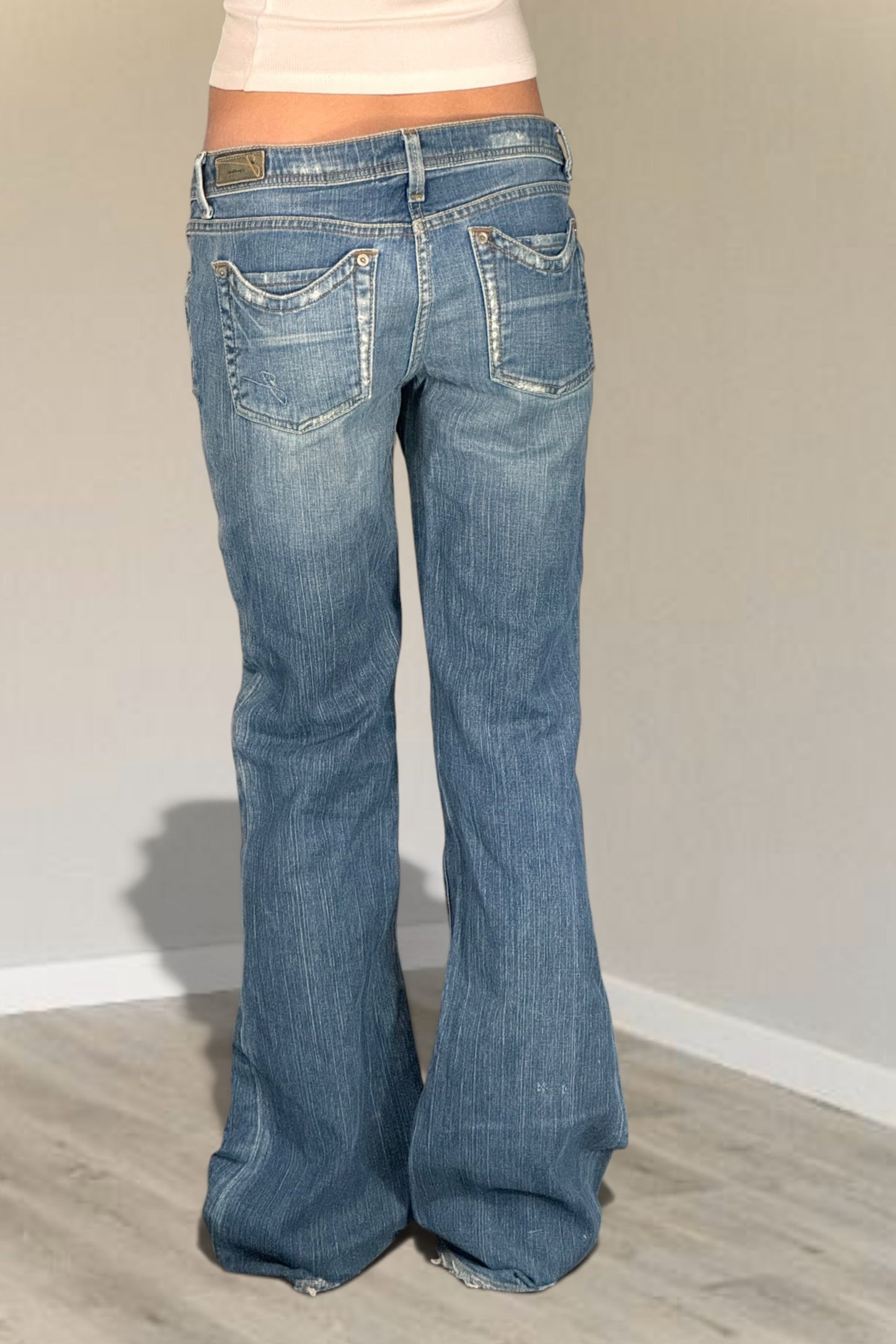 Lågmidjade jeans stl: S/M