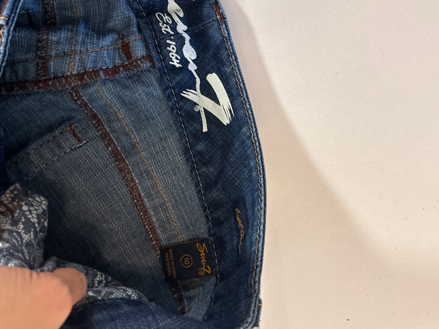 Lågmidjade jeans stl: L