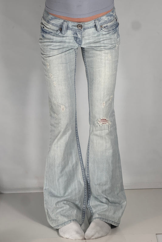 Lavtaljede jeans str: XS