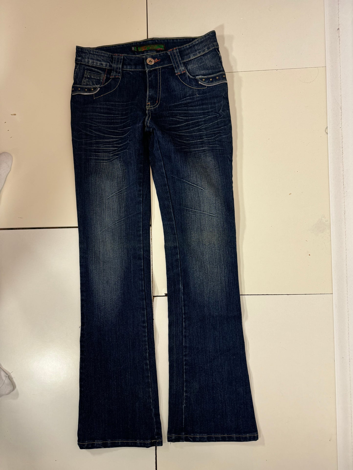Lågmidjade jeans stl: XS