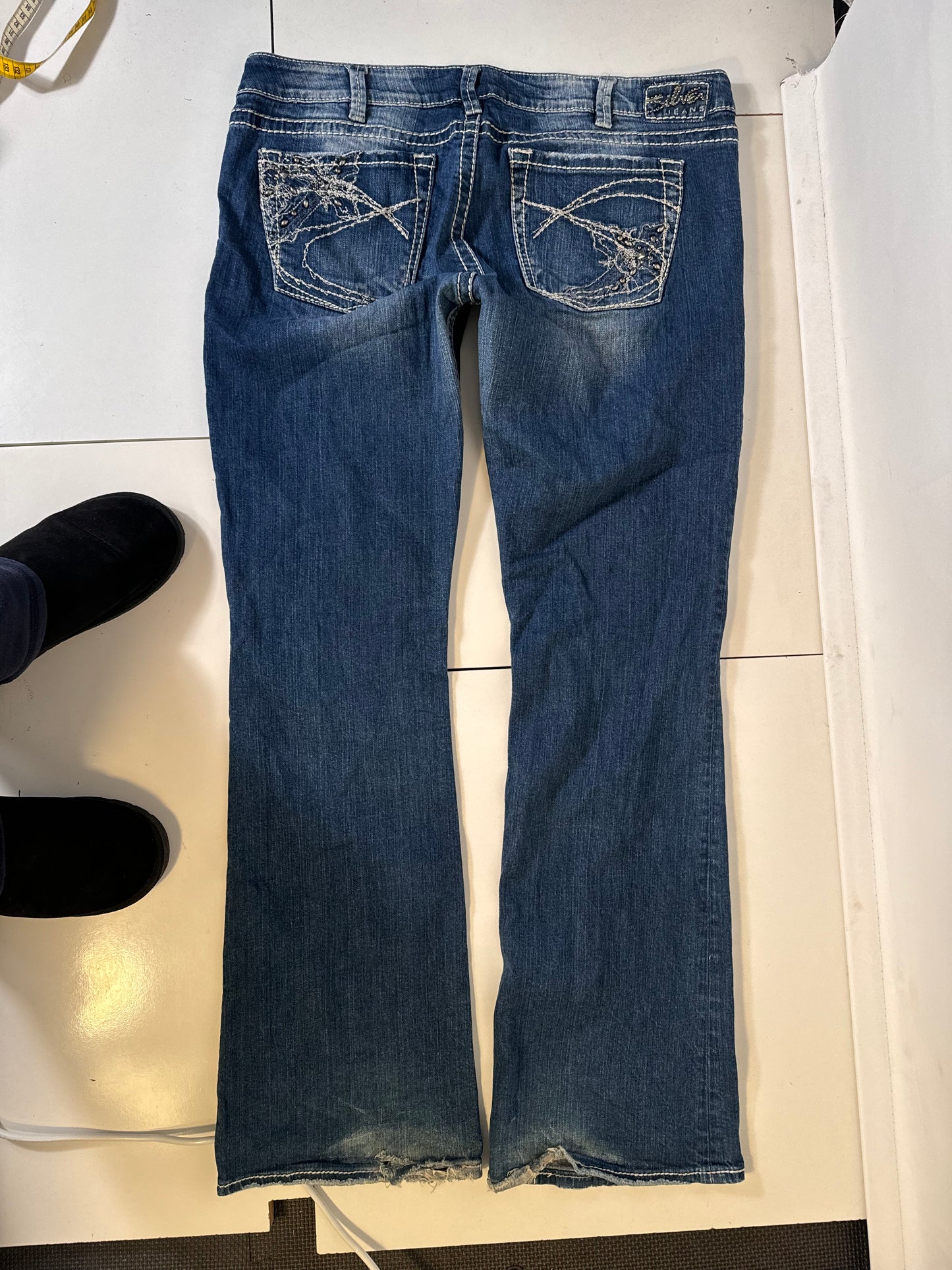 Lågmidjade jeans stl: L
