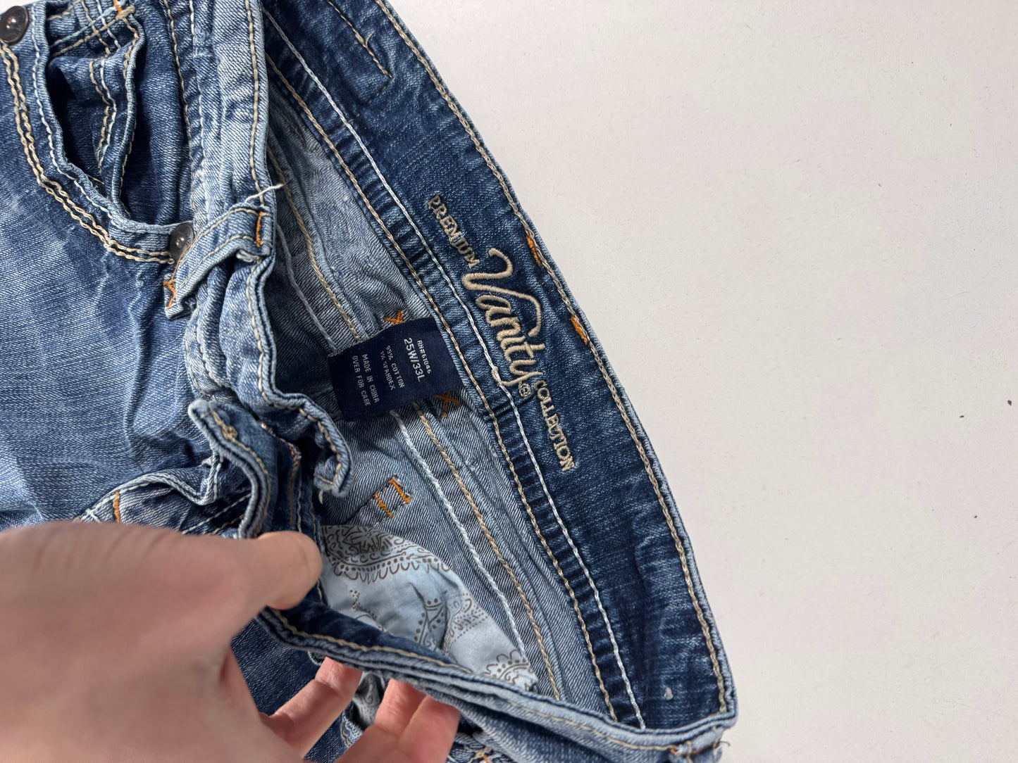 Lågmidjade jeans stl: XXS