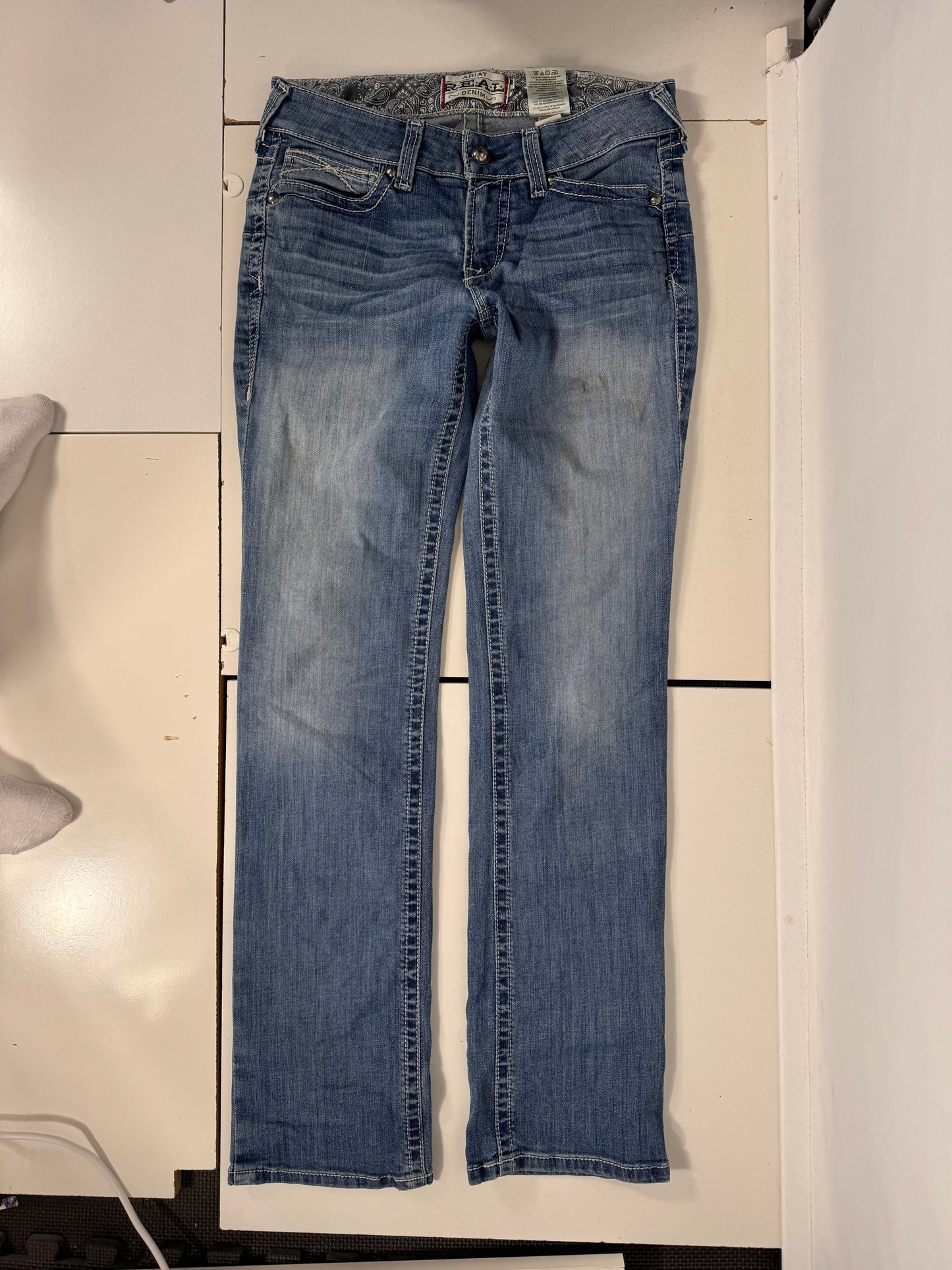 Lågmidjade jeans stl: S
