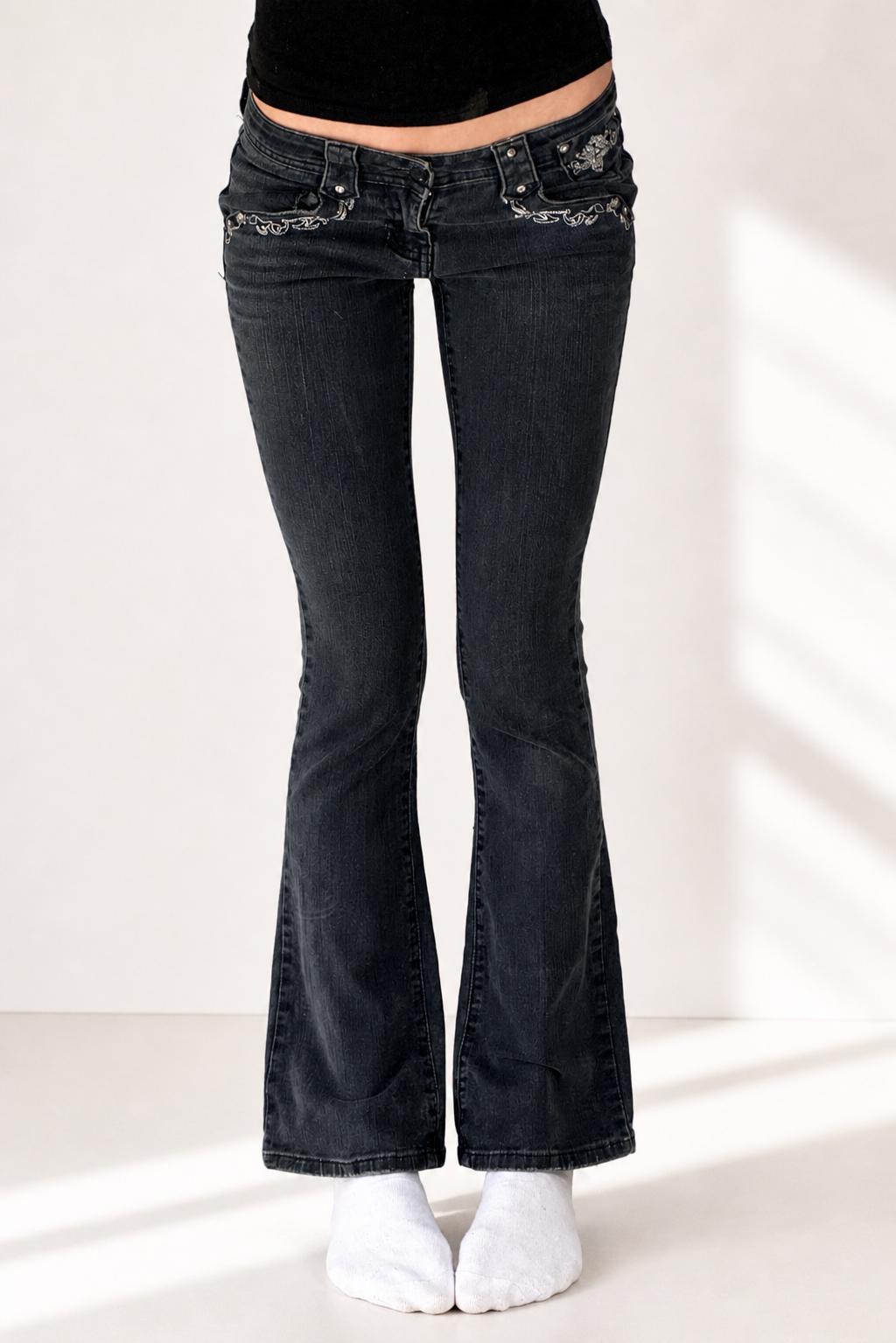 Lågmidjade jeans stl: XXS