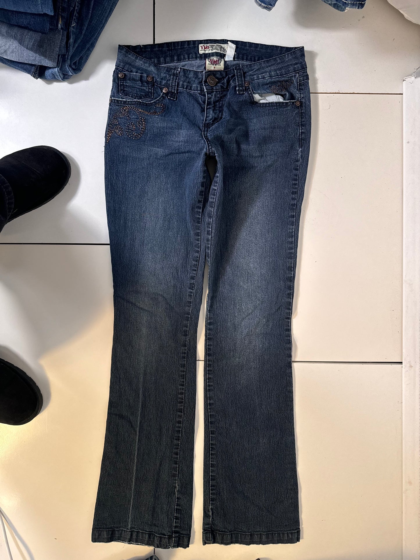 Lågmidjade jeans stl: XS