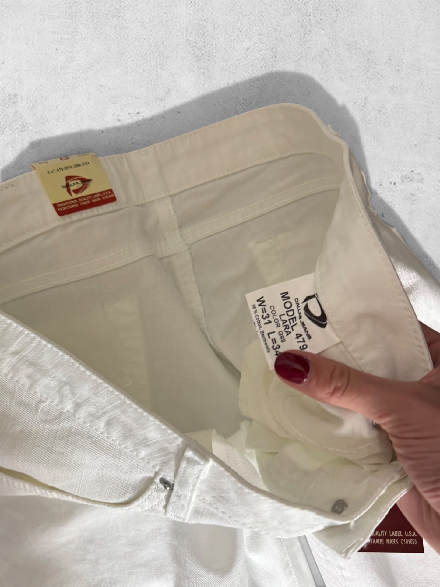 Lågmidjade jeans stl: M