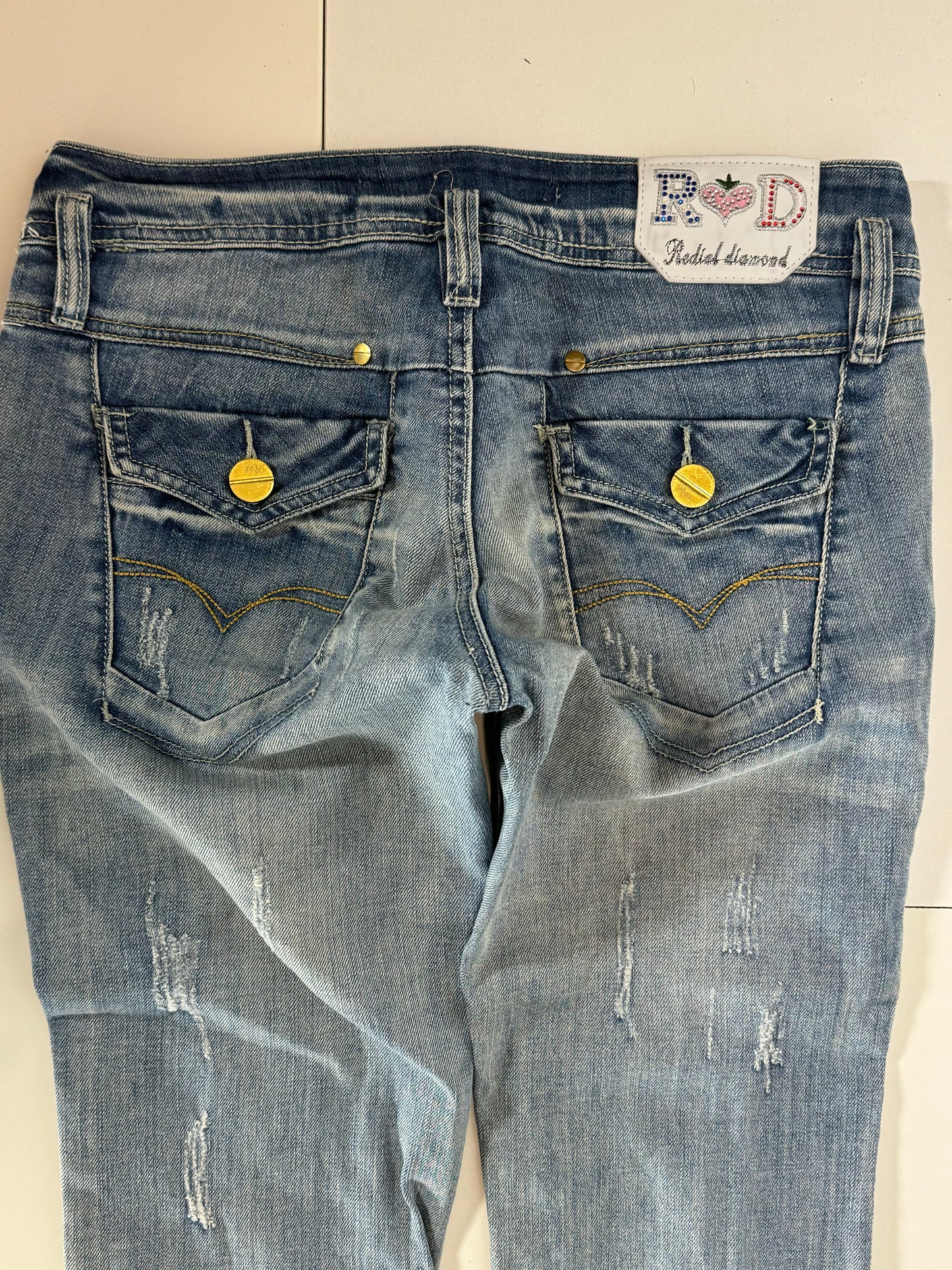 Lågmidjade jeans stl: S