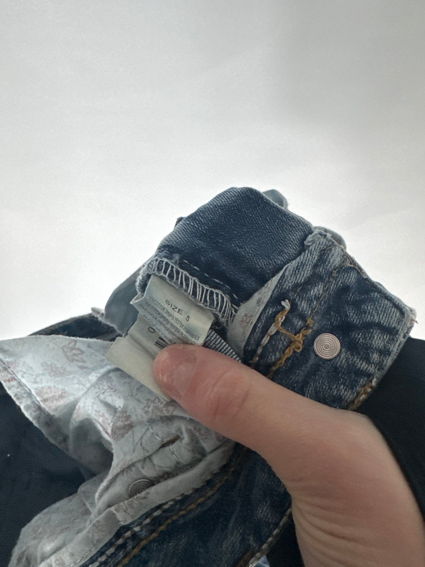 Lågmidjade jeans stl: S
