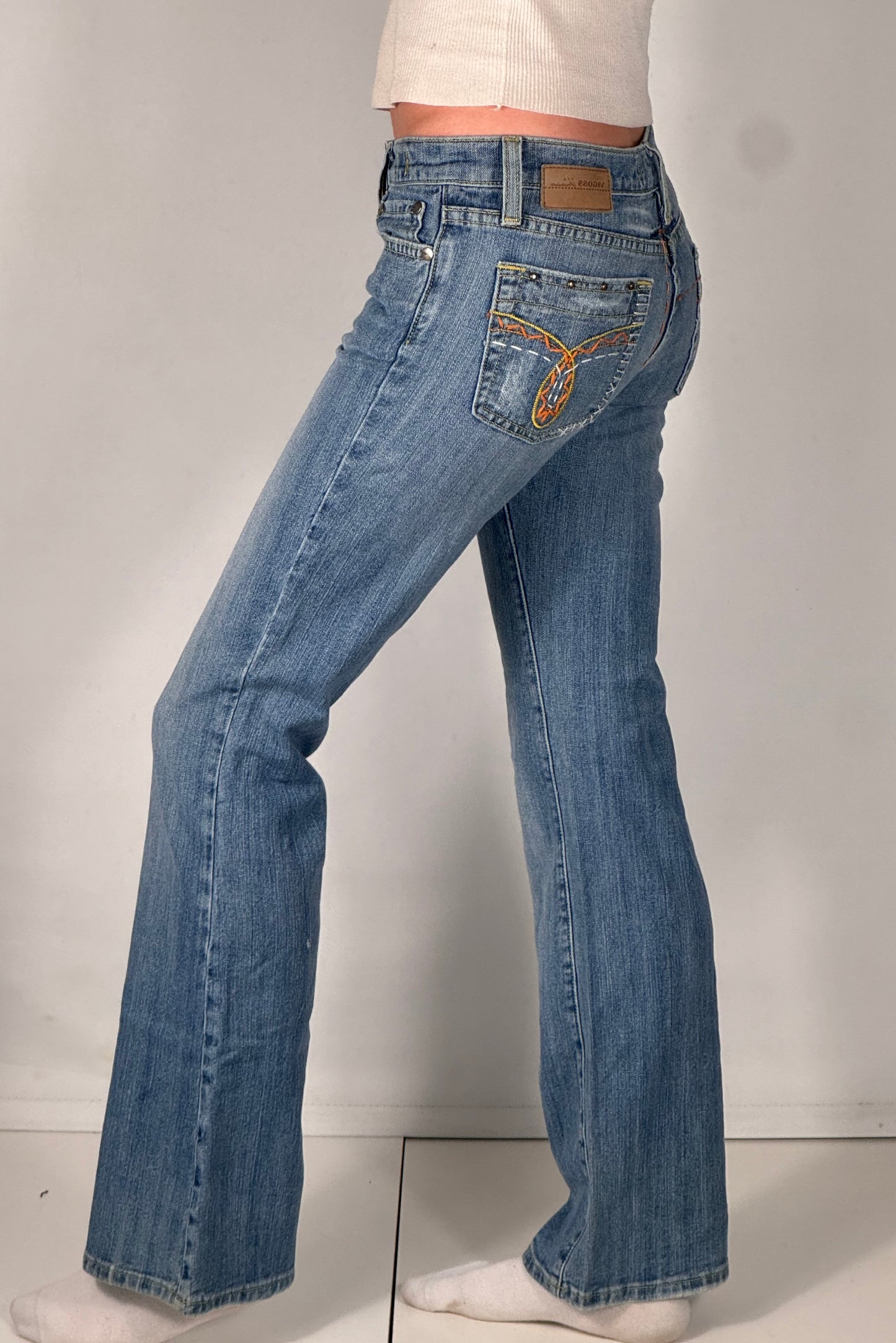 Lågmidjade jeans stl: XS