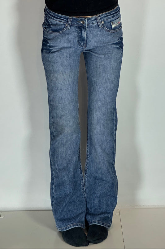 Lågmidjade jeans stl: S