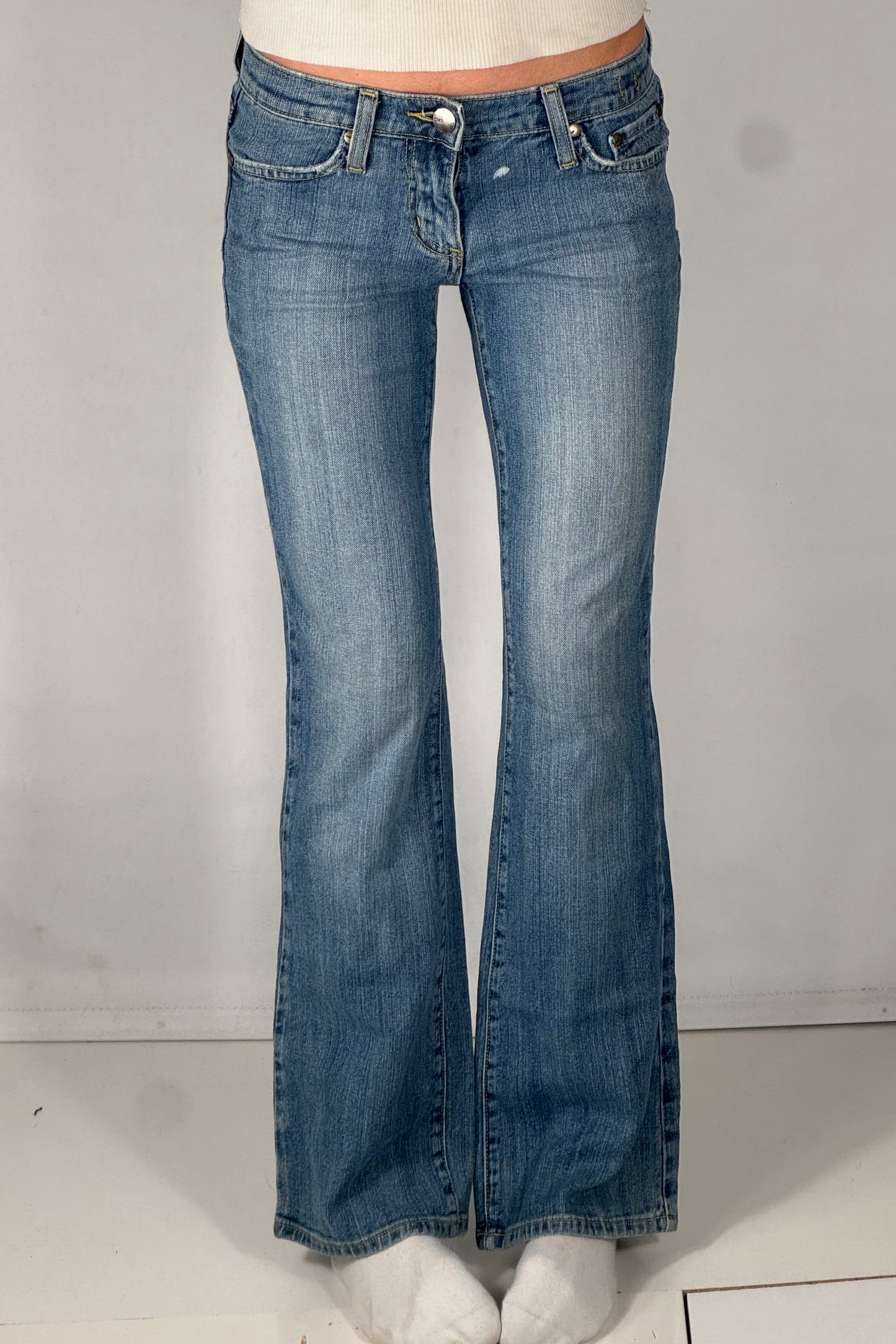 Lågmidjade jeans stl: XS