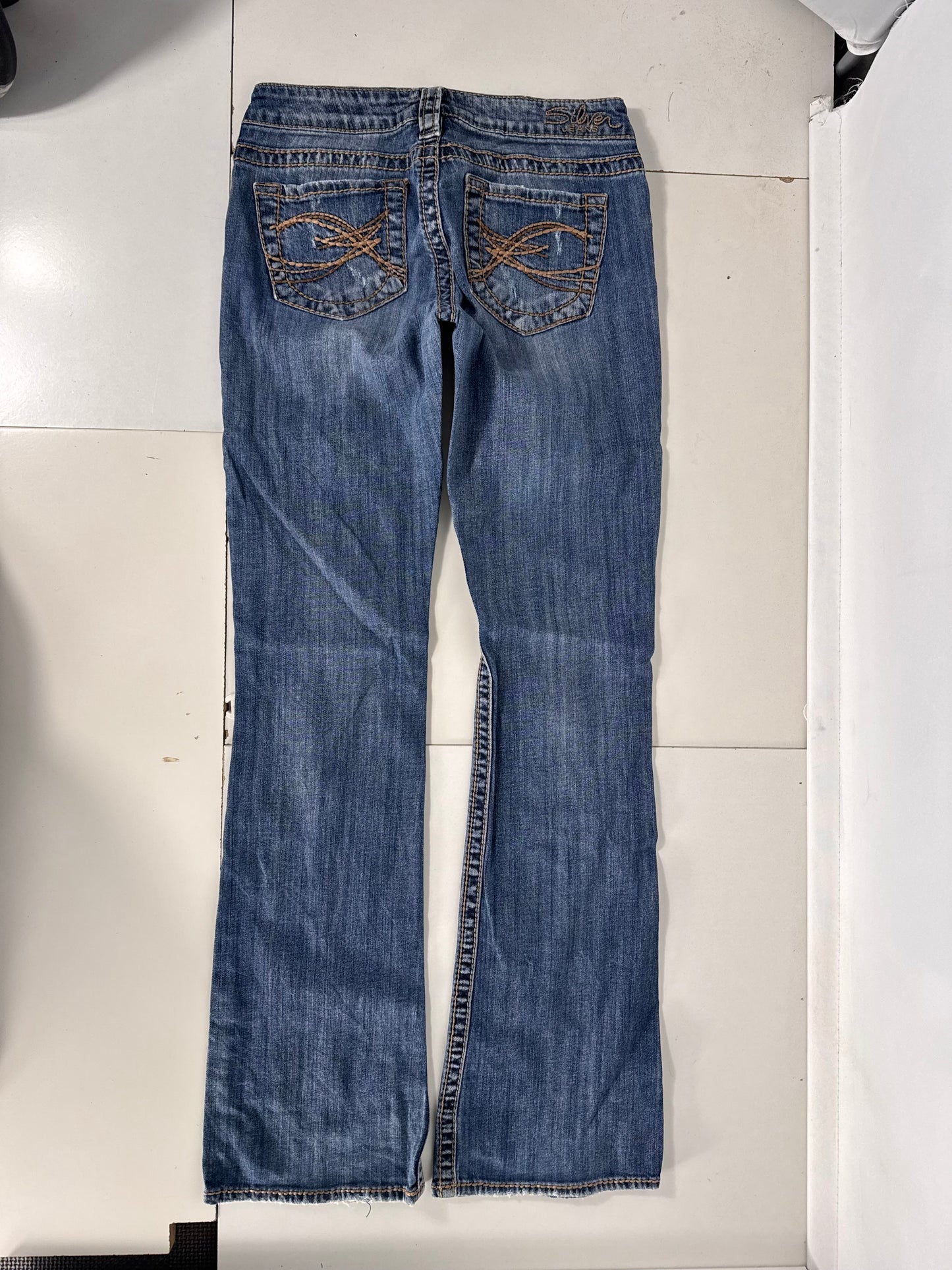 Lågmidjade jeans stl: S