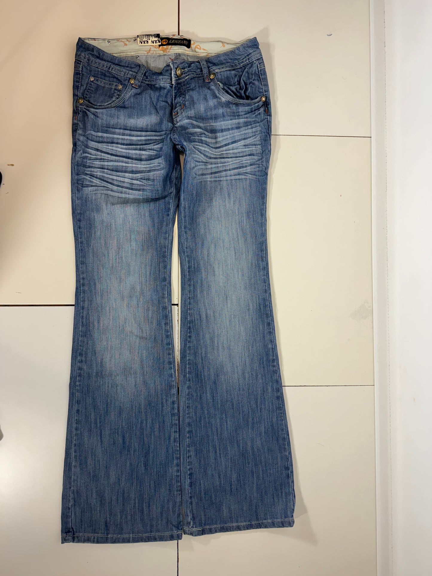 Lågmidjade jeans stl: M