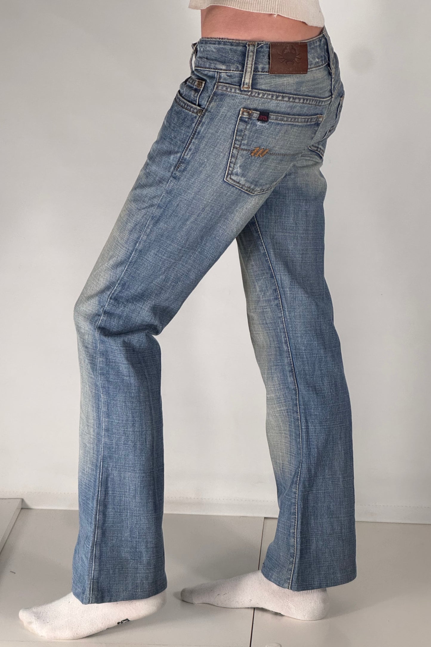 Lågmidjade jeans stl: XS