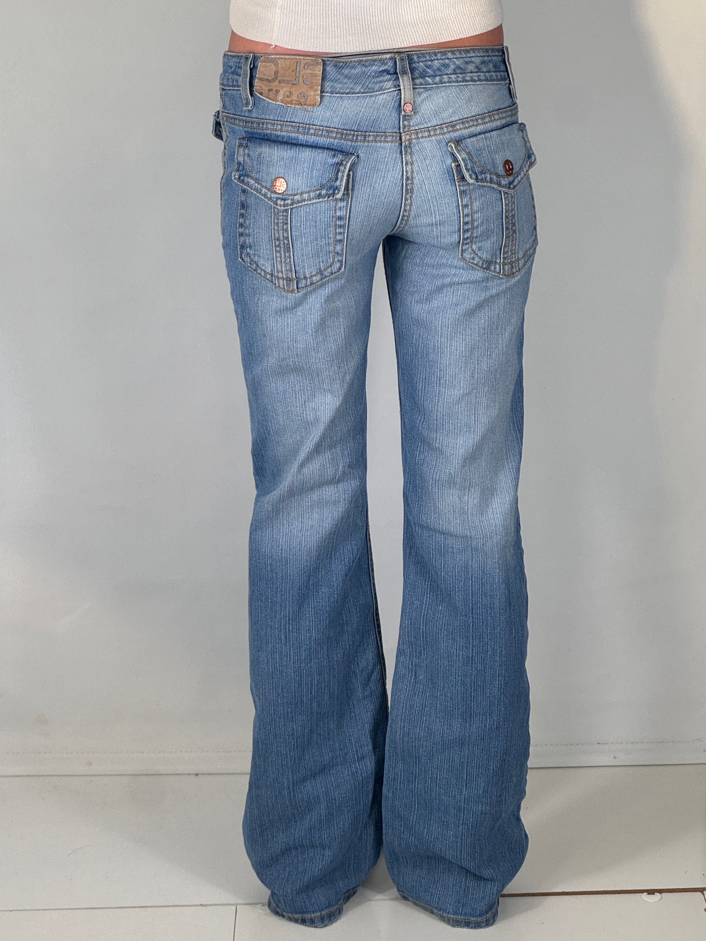 Lågmidjade jeans stl: S