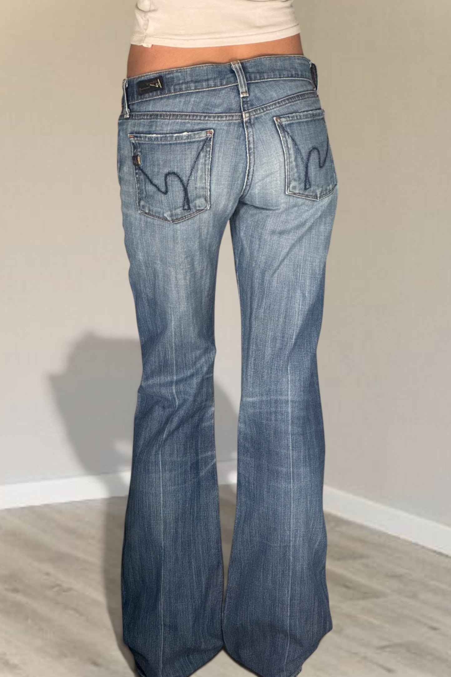 Lågmidjade jeans stl: XS