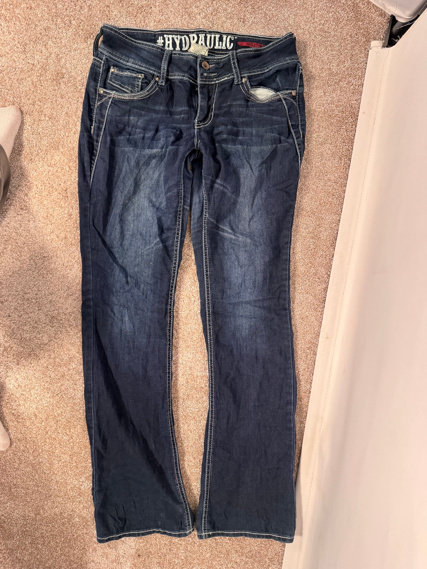 Lågmidjade jeans stl: S/M