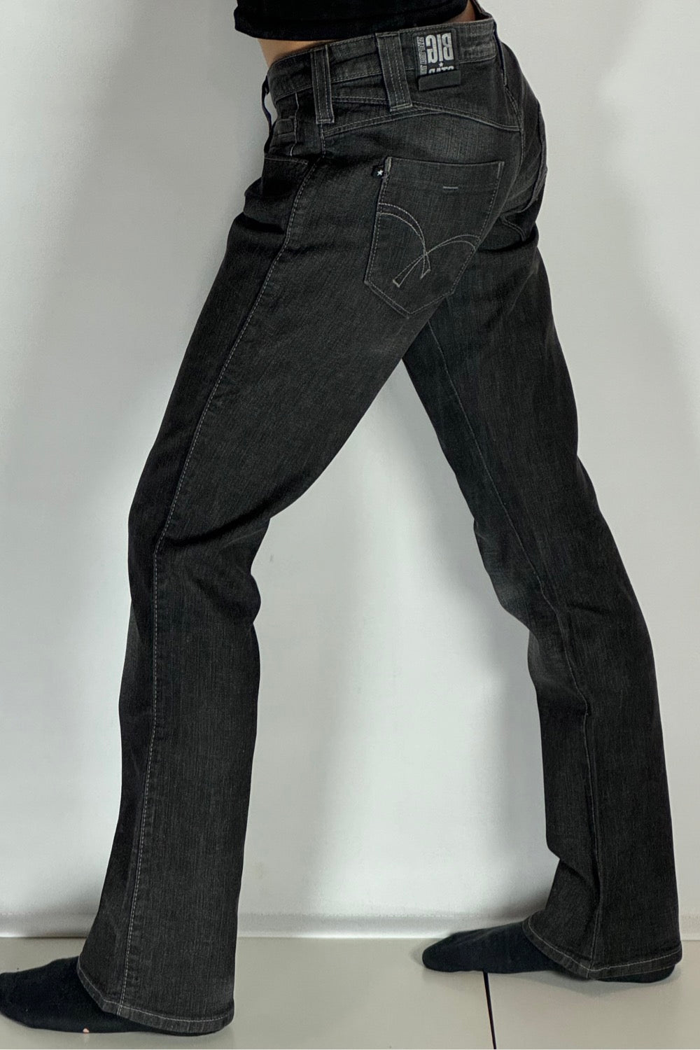 Lågmidjade jeans stl: S/M