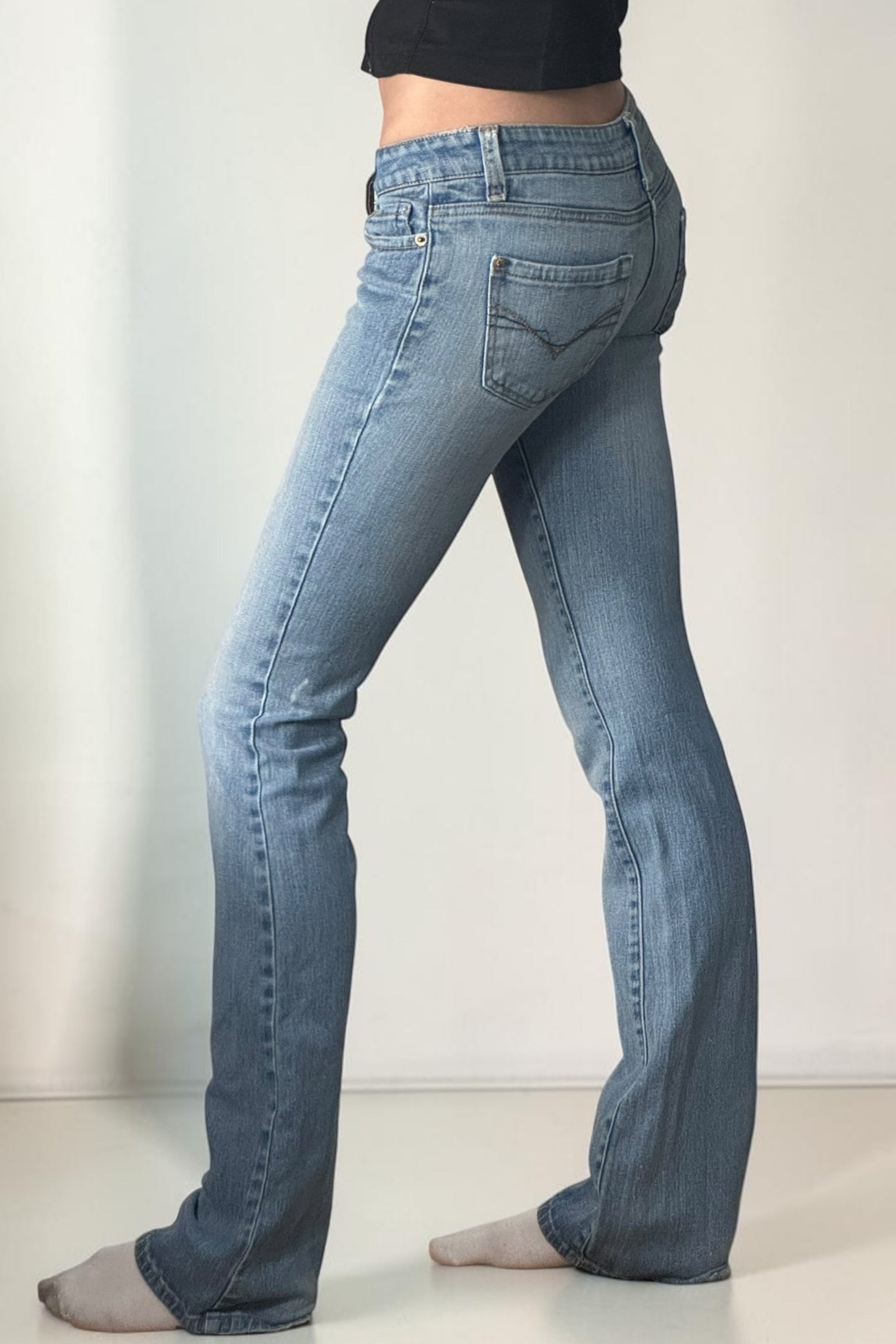 Lågmidjade jeans stl: