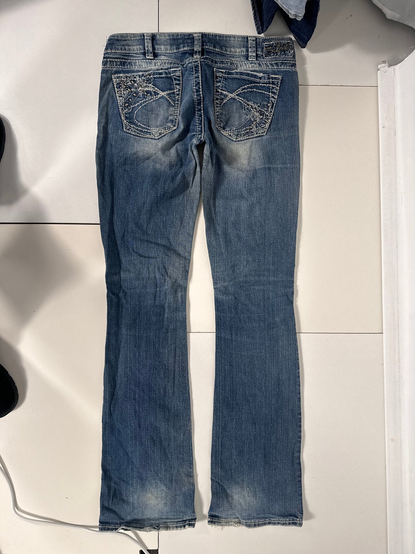 Lågmidjade jeans stl: S/M