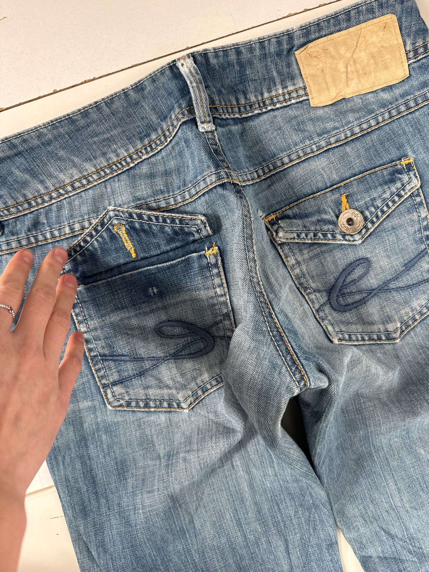 Lågmidjade jeans stl: XS