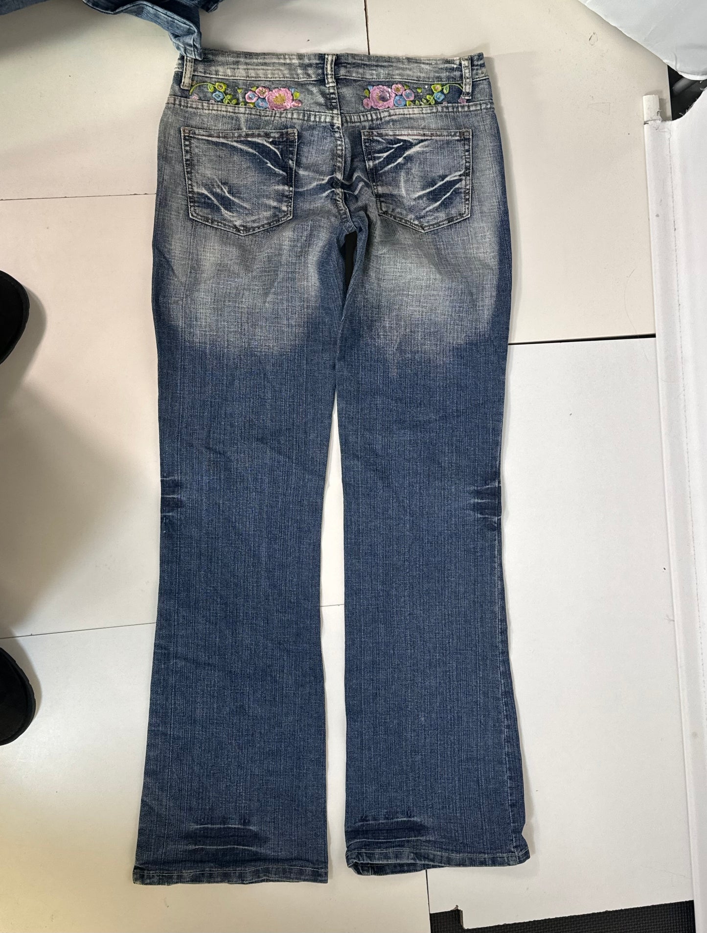 Lågmidjade jeans stl: M