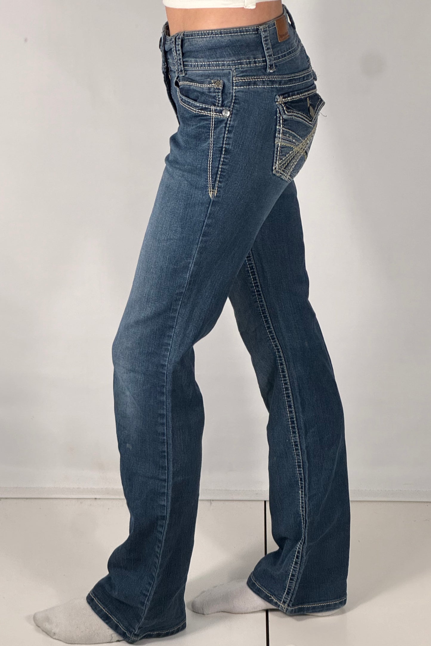 Lågmidjade jeans stl: