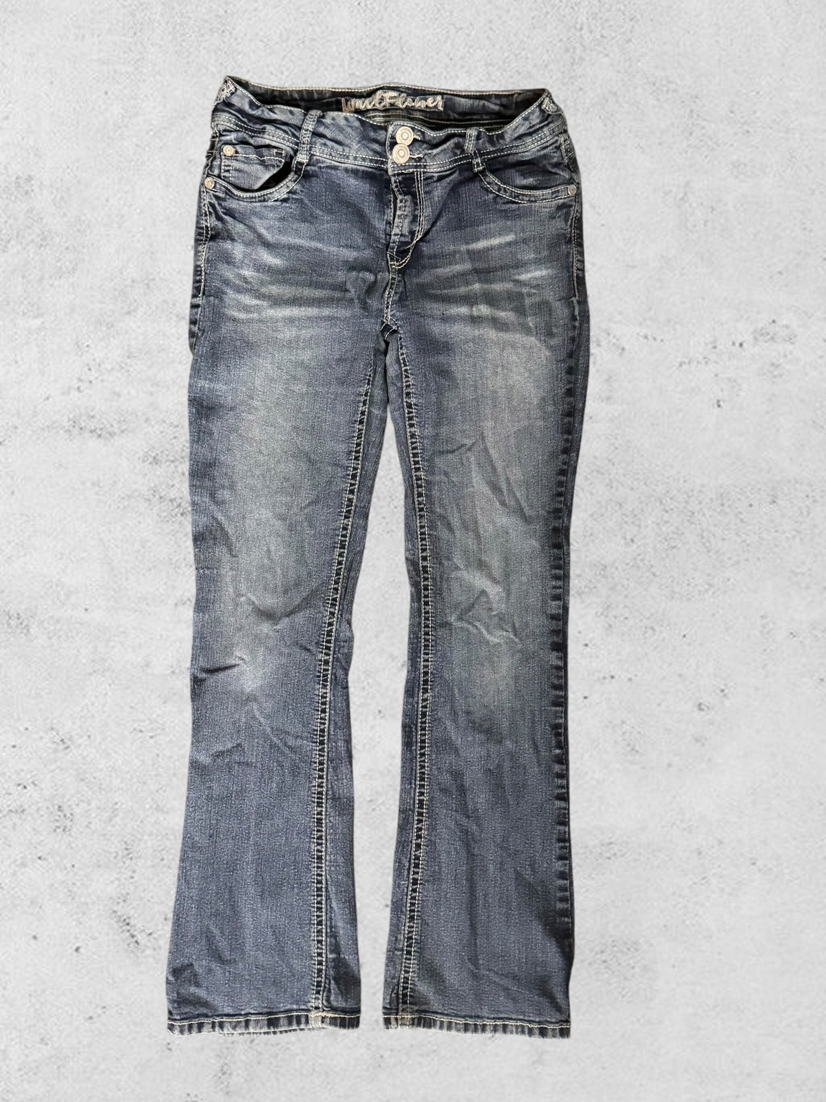 Lågmidjade jeans stl: S
