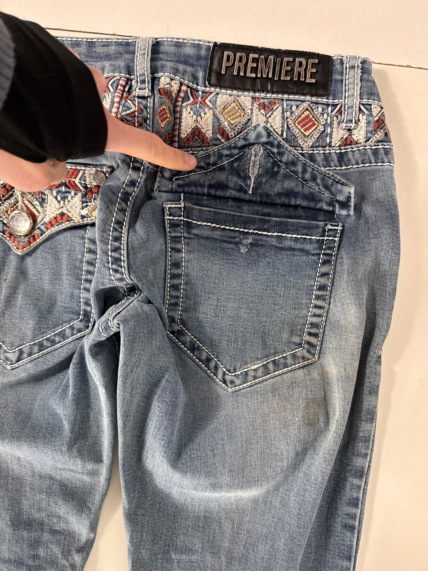 Lågmidjade jeans stl: XS