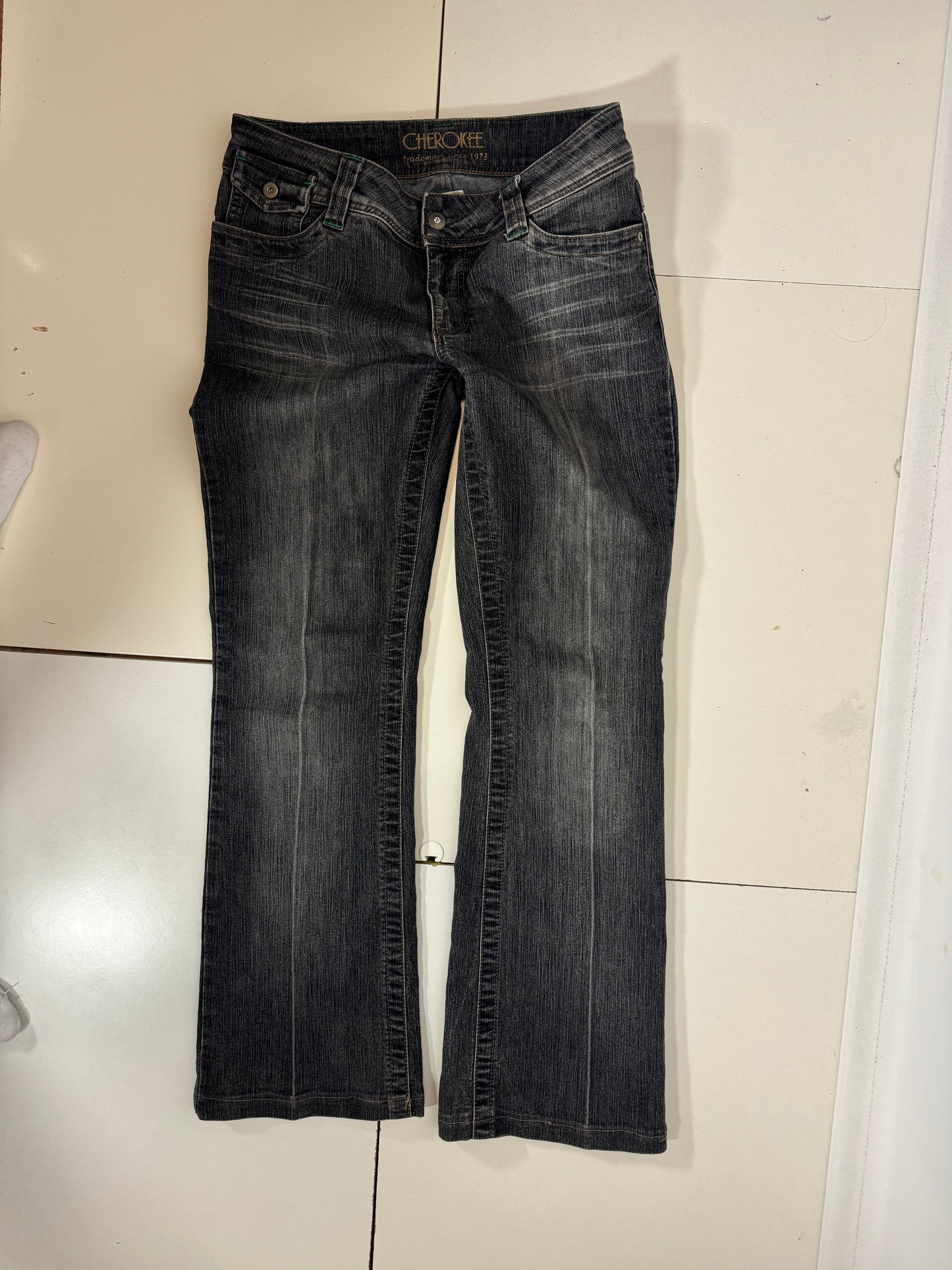 Lågmidjade jeans stl: S/M